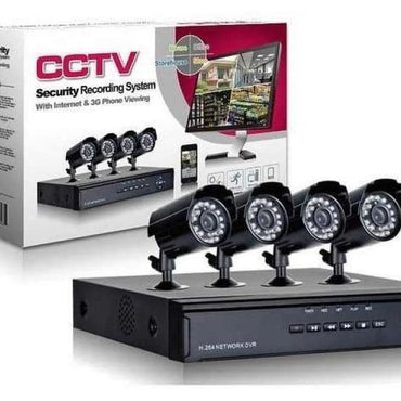 ΟΛΟΚΛΗΡΩΜΕΝΟ ΣΕΤ ΜΕ 4 ΚΑΜΕΡΕΣ ΚΑΙ DVR 4 καναλιών – “CCTV