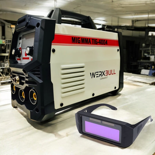 <tc>2 σε 1 Συρματότροφος & Inverter Ηλεκτροκόλληση 400Α WERKBULL + ΔΩΡΟ ηλιακά γυαλιά



</tc>