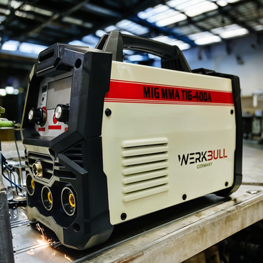 <tc>2 σε 1 Συρματότροφος &amp; Inverter Ηλεκτροκόλληση 400Α WERKBULL</tc>