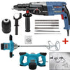 <tc>Τρυπάνι 1600W + Μίξερ για σκυρόδεμα 2400W WerkBull</tc>
