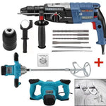 <tc>Τρυπάνι 1600W + Μίξερ για σκυρόδεμα 2400W WerkBull</tc>