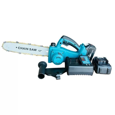 <tc>Γερμανικό επαναφορτιζόμενο αλυσοπρίονο Kraft Royal 2x 36V 8Ah, με διπλή μπαταρία, με δύο αλυσίδες</tc>